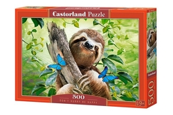 Puzzle Šťastný lenochod 500 dílků Castorland B-53223