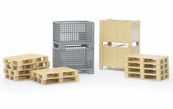 Logistický set, palety, koše, bedny Bruder 02415
