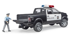 Ram 2500 Policie + figurka Bruder 02505