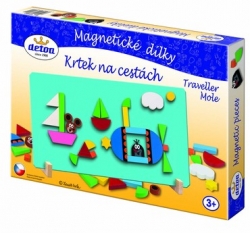 Magnetické dílky Krtek na cestách Detoa 13882