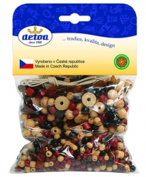 Mix perlí hnědopřírodní 100g 12389/s