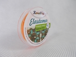 Elastomer 0,6mm/12m oranžový