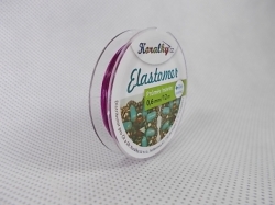 Elastomer 0,6mm/12m tmavě fialový