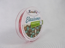 Elastomer 0,6mm/12m červený