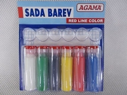 Sada barev základní I. Red Line Color matné Agama