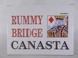 Canasta Rummy Bridge 108 karet Bonaparte