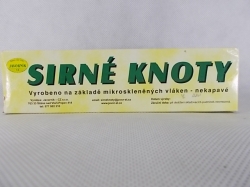 Sirné knoty nekapavé