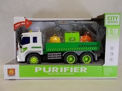 Auto s kontejnery se zvuky 27 cm