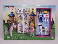 Igráček Šípková Růženka kreativní set s pohádkou 26317