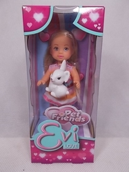 Evička se zvířátkem 12cm