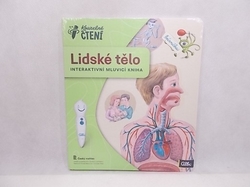 Lidské tělo interaktivní kniha Kouzelné čtení Albi