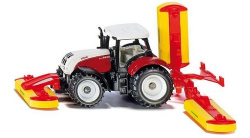 Siku 1672 Traktor Steyr se sekačkou