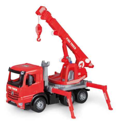 Autojeřáb Hasiči 70cm Lena 02175