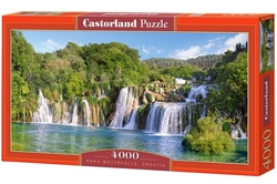 Puzzle Vodopády Krka 4000 dílků Castorland C-400133-2