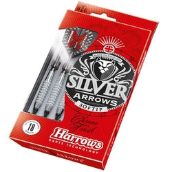 Silver Arrows softip šipky 14g Harrows
