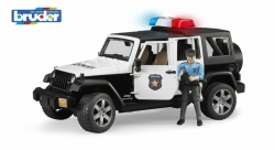 Jeep Wrangler Rubicon Policie Bruder 02526
