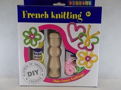 Francouzské pletení sada