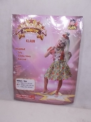 Klaun kostým na karneval 120 - 130 cm