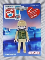 Igráček Voják s rouškou
