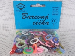 Céčka barevná česká 100ks v sáčku