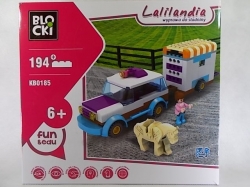 Blocki KB 0185 Auto s přívěsem pro koně