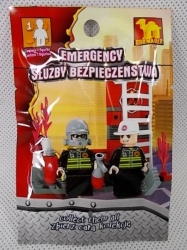 Minifigurka Emergency Dromader - Minifurka záchranáře ke stavebnicím stejným s Legem