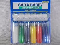 Sada barev základní I. Acrylic Color matné Agama