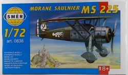Morane Saulnier MS 225 1:72 Směr