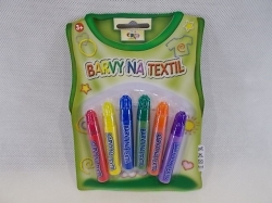 Barvy na textil 6 barev FBN076B