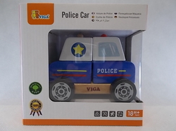 Auto Policie dřevěná skládačka