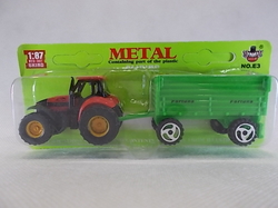 Traktor s vlekem 16 cm kov/plast