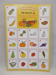Pexeso ovoce a zelenina učíme se anglicky