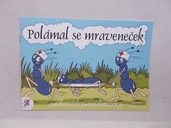 Omalovánky Polámal se mraveneček