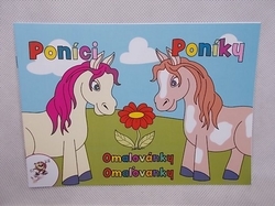 Omalovánky Poníci