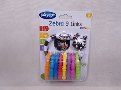 Zebra s kroužky Playgro