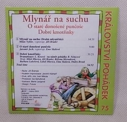 Mlynář na suchu a další pohádky na CD