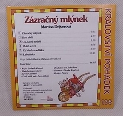 Zázračný mlýnek a další pohádky na CD