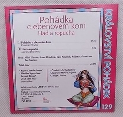 Pohádka o ebenovém koni a další pohádky na CD