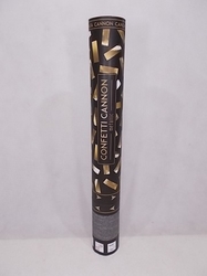 Konfety 40cm zlaté metalické proužky