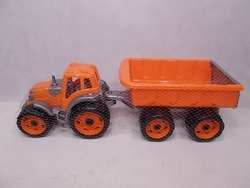 Traktor s přívěsem 54 cm