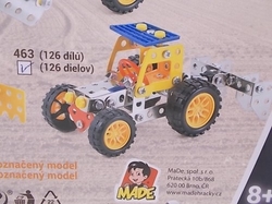 Malý mechanik Traktor 126 dílů