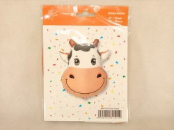 Balónek fóliový 60cm Kráva