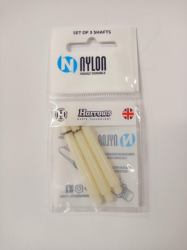 Nylon násadky bílé dlouhé Harrows