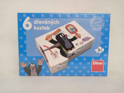Obrázkové kostky kubus Krtek 6 kostek