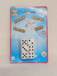 Hrací kostky 6ks