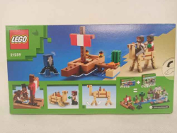 Lego 21259 Minecraft Plavba na pirátské lodi