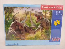 Puzzle 180 dílků Dinosauří souboj Castorland B-018413