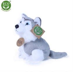 Husky sedící 15cm plyš, Barevná varianta/druh č.1