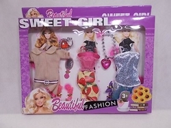 Šaty na Barbie  různé druhy, Barevná varianta/druh č.1