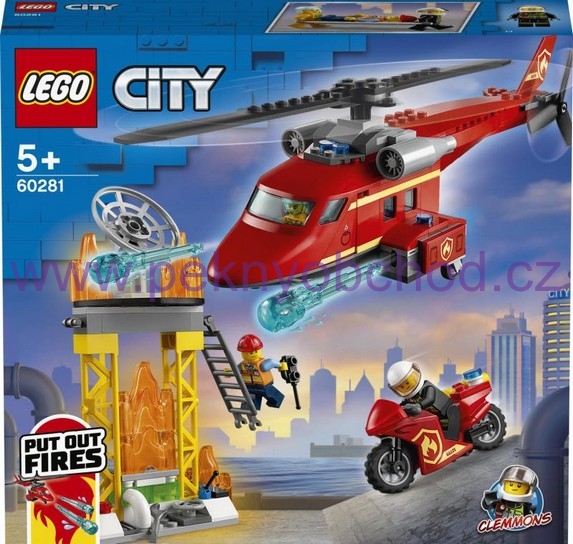 Lego 60281 City Hasičský záchranný vrtulník